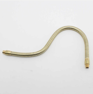 Tubo de cuello de cisne de metal de latón flexible M10 350 mm PLU10285