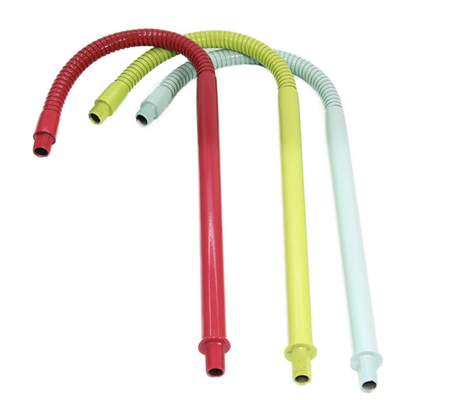 Tenedor flexible galvanizado RoHS de la bombilla del tubo del cuello de cisne de la lámpara de escritorio