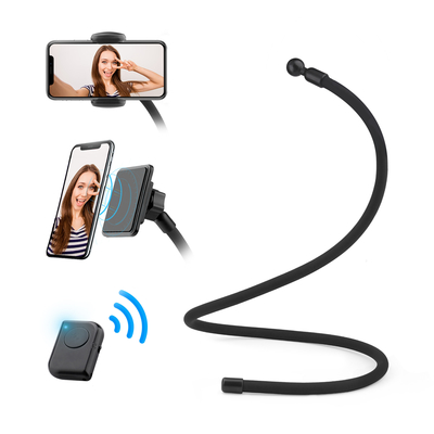 Abrazadera magnética para soporte de teléfono con cuello de cisne y brazo flexible para iPad de 10 mm