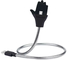 Cable los 50cm de la carga por USB del teléfono de la manguera del metal del cuello de cisne de la luz de las palmas USB